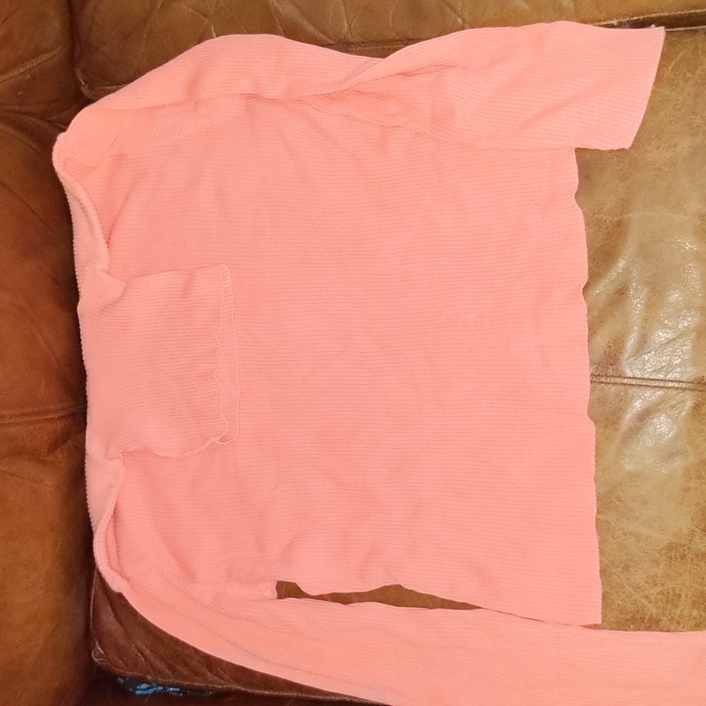 Pierre Cardin pink sweater with turtleneck